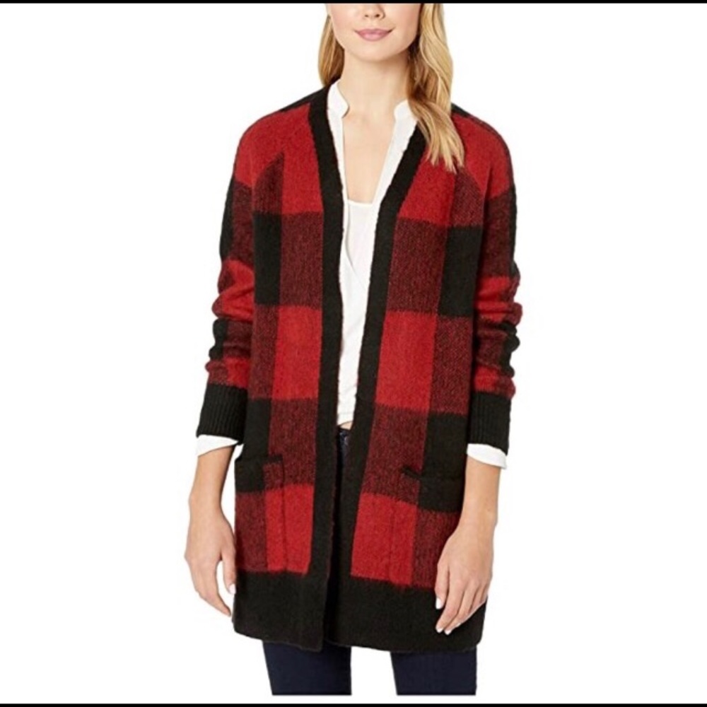 Lucky Brand Buffalo Plaid Sweater